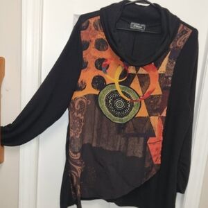 Minkas cowl neck sweater